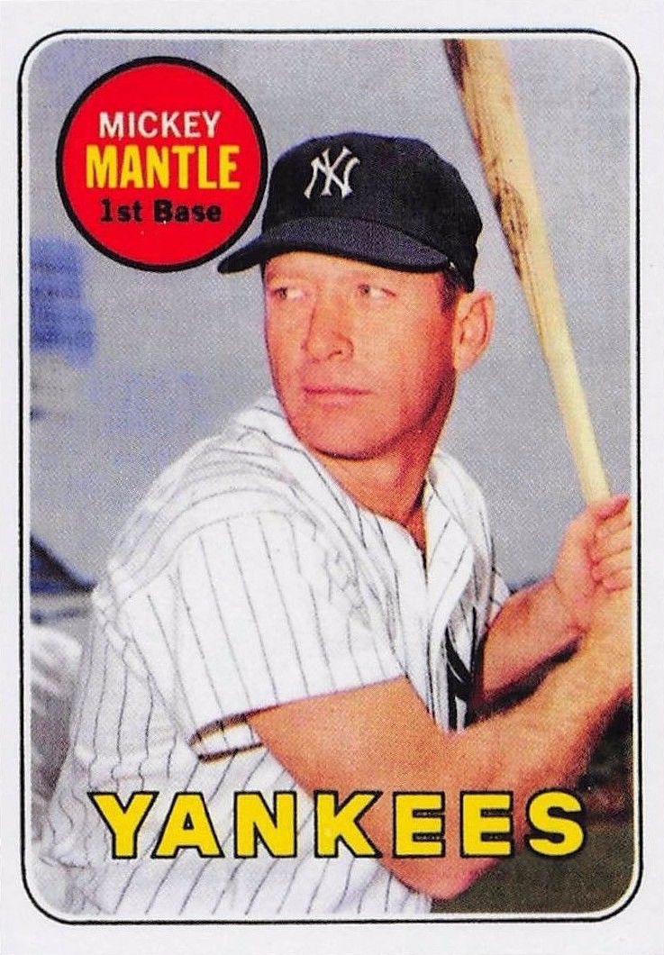 1969 Topps Mickey Mantle Wax Pack Gods