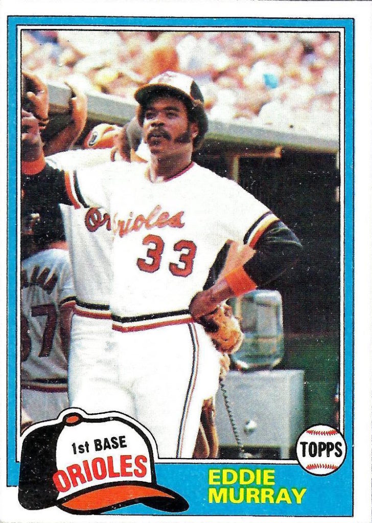 You Can Tell This Eddie Murray Baseball Card Is Fake He s Smiling