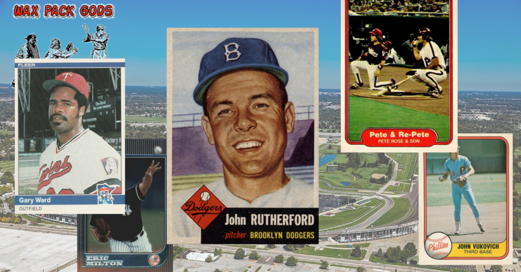 Indianapolis 500 Baseball Cards Wax Pack Gods