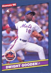 1986 Donruss Dwight Gooden