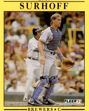 1987 Classic Yellow B.J. Surhoff … Part of the Problem?