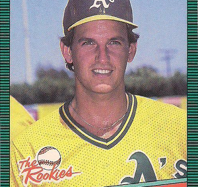 1986 Donruss ‘The Rookies’ Bill Mooneyham a Sign of the Times