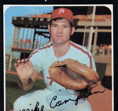 1971 Topps Mike Compton and Lucky Breaks