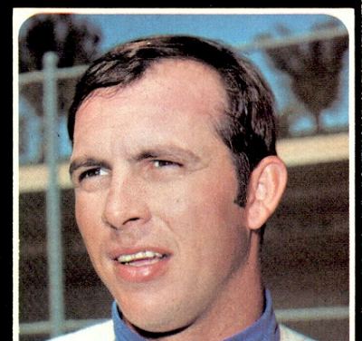 1971 Topps Floyd Wicker Has Lipstick on Its Collar