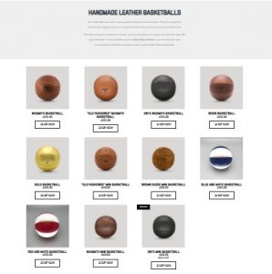 Custom Basketballs Leather Head Sports